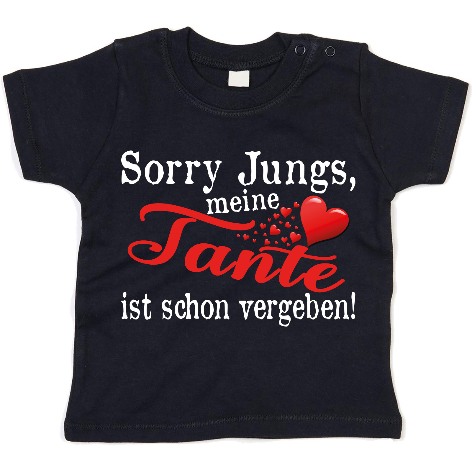 Kinder - Babyshirt Modell: Sorry Jungs meine Tante ist vergeben