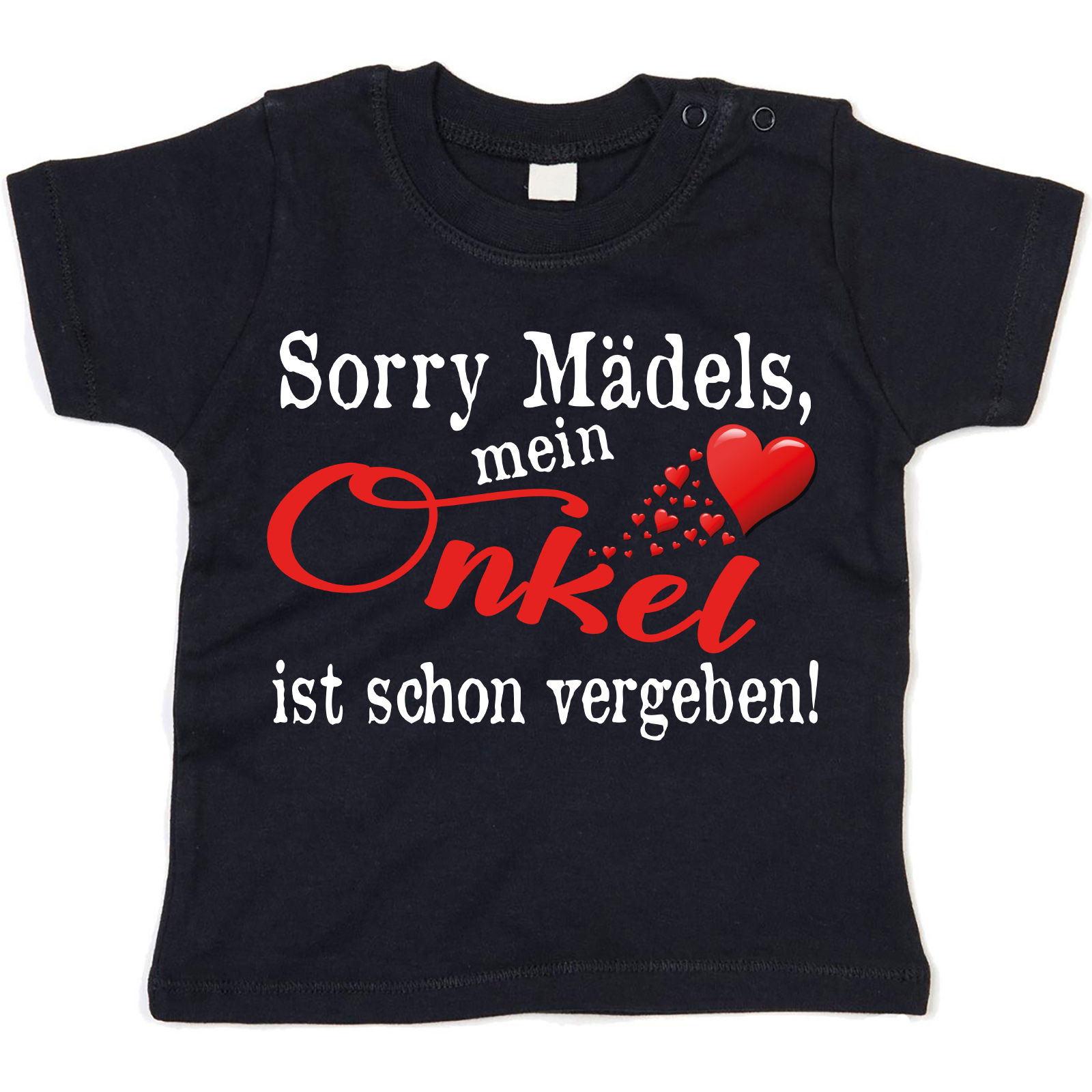 Kinder - Babyshirt Modell: Sorry Mädels mein Onkel ist vergeben