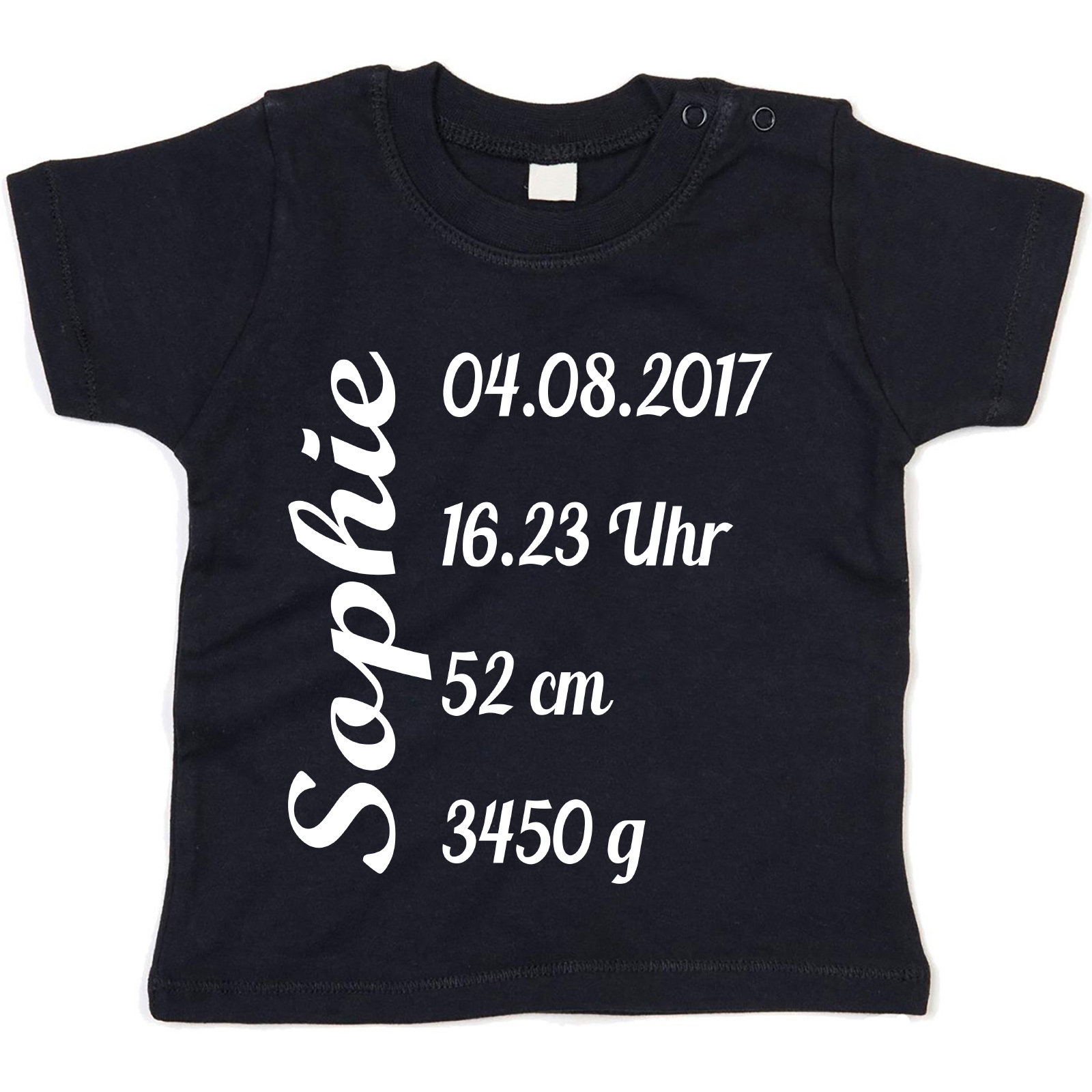 Kinder - Babyshirt Modell: Personalisiert