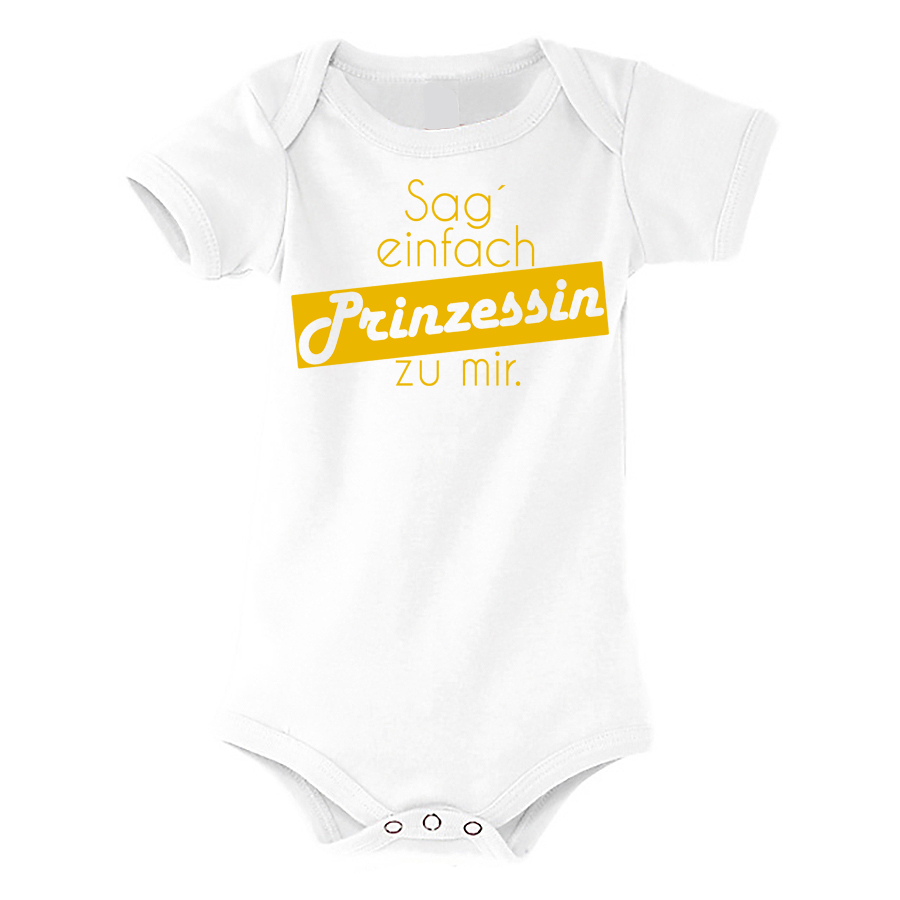 Kinder - Babybody Modell: Sag´ einfach Prinzessin zu mir