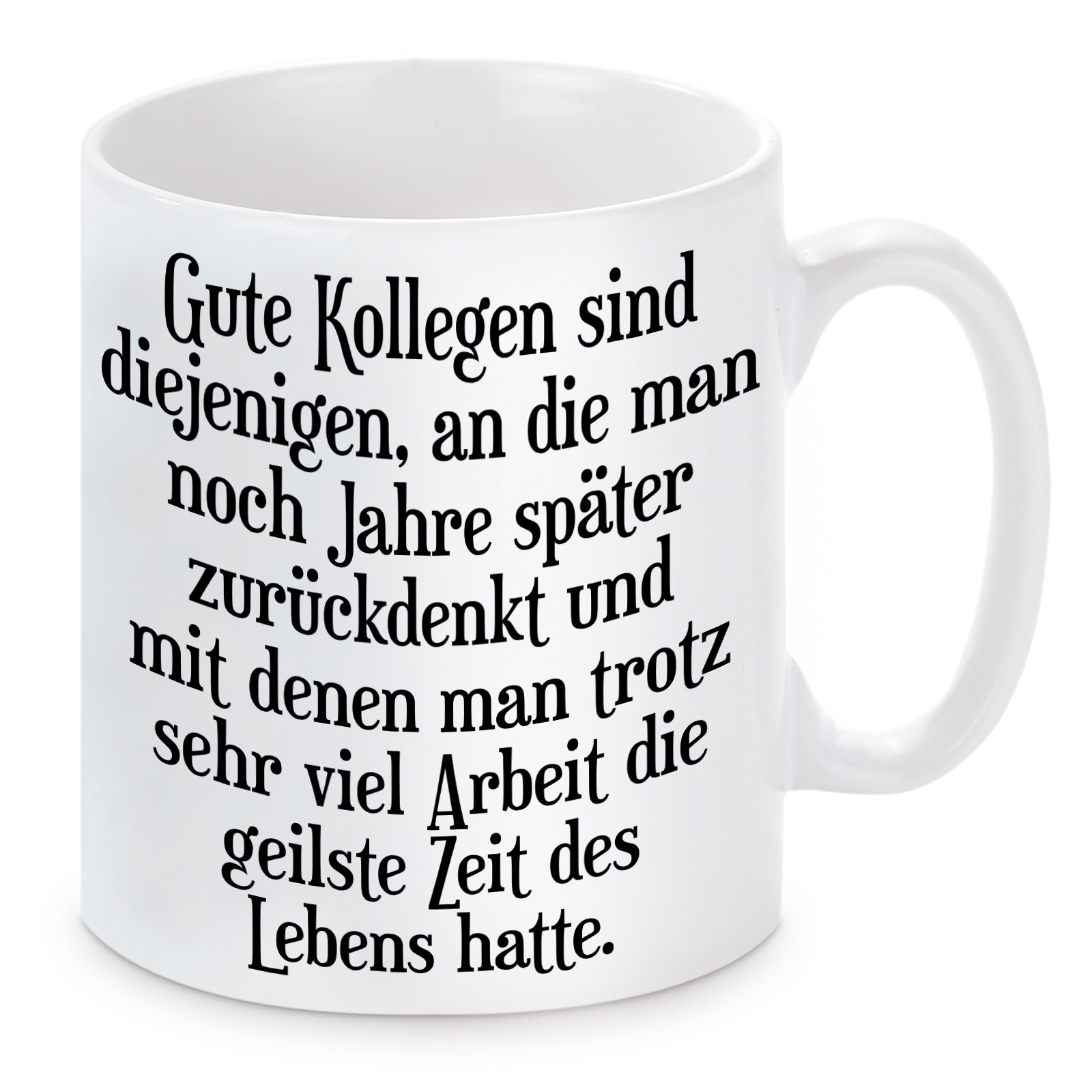 Tasse Modell: Für gute Kollegen