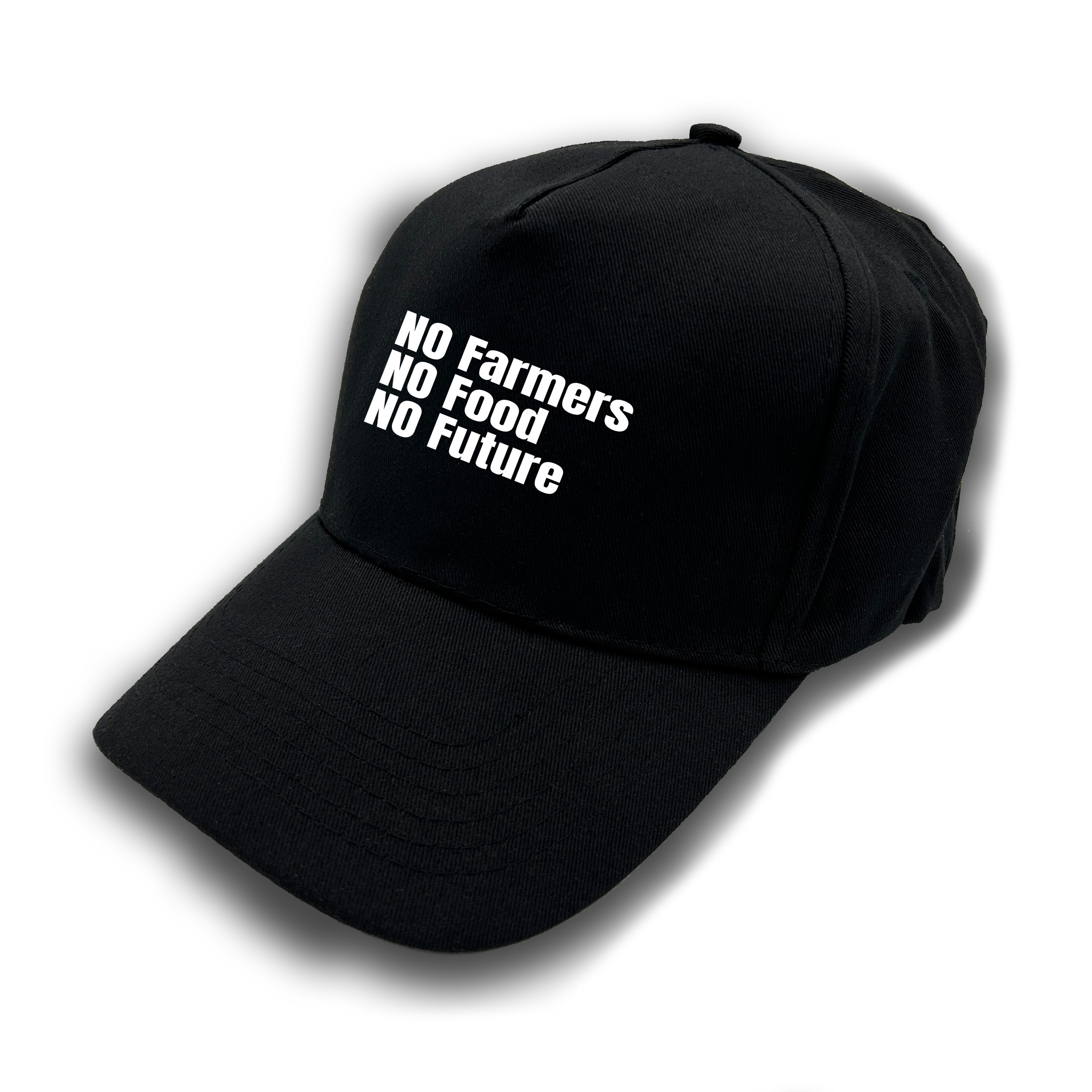 Baseball Cap | Schirmmütze | No Farmers no Food no Future | Farbwahl | Unisex Baseball Mütze | hochwertiger Druck | OneSize durch verstellbaren Klettverschluss