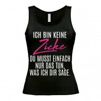 Damen Tank Top Modell: Ich bin keine Zicke