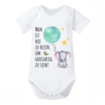 Babybody Modell: Man ist nie zu klein....(Junge)