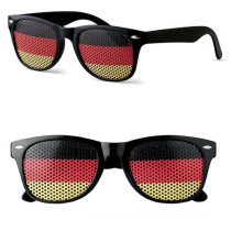 2 Stück Partnerset Sonnenbrillen | Deutschland Fanartikel | EM 2024 Fanartikel | Fan Sonnenbrille | Fußball Fanartikel | Fußball Sonnenbrille EM Deutschland | Sonnenbrille Fußball Europameisterschaft