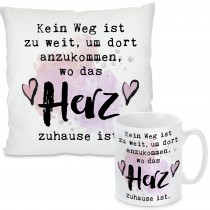 Kissen oder Tasse: Wo das Herz zuhause ist