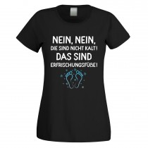 Funshirt weiß oder schwarz, als Tanktop oder Shirt - Erfrischungsfüße