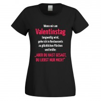 Funshirt oder Tanktop: Valentinstag