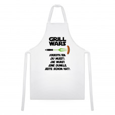 Grillschürze mit Motiv - Modell: Grill Wars