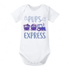 Babybody: Pups-Express (blau)