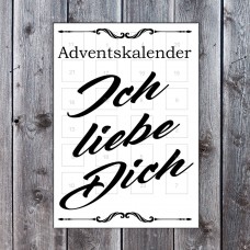 Adventskalender - Ich liebe Dich