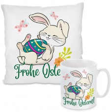 Kissen oder Tasse: Frohe Ostern!