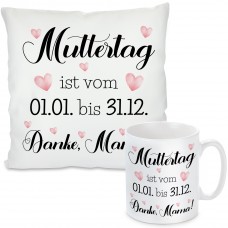 Kissen oder Tasse: Muttertag