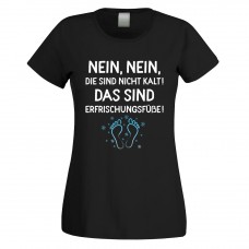 Funshirt weiß oder schwarz, als Tanktop oder Shirt - Erfrischungsfüße