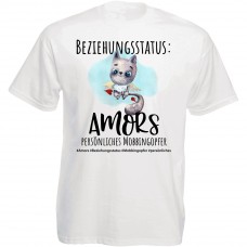 Funshirt oder Tanktop: Beziehungsstatus: Amors persönliches Mobbingopfer.