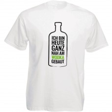 Funshirt weiß oder schwarz - als Tanktop, Damen- oder Herrenshirt - Nah am Wodka