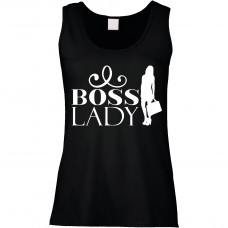 Funshirt oder Tanktop: Boss Lady