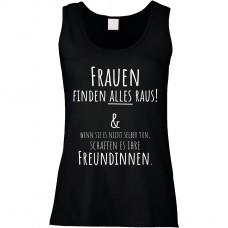 Funshirt oder Tanktop: Frauen finden ALLES raus!...