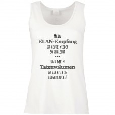 Funshirt oder Tanktop: ELAN-Empfang