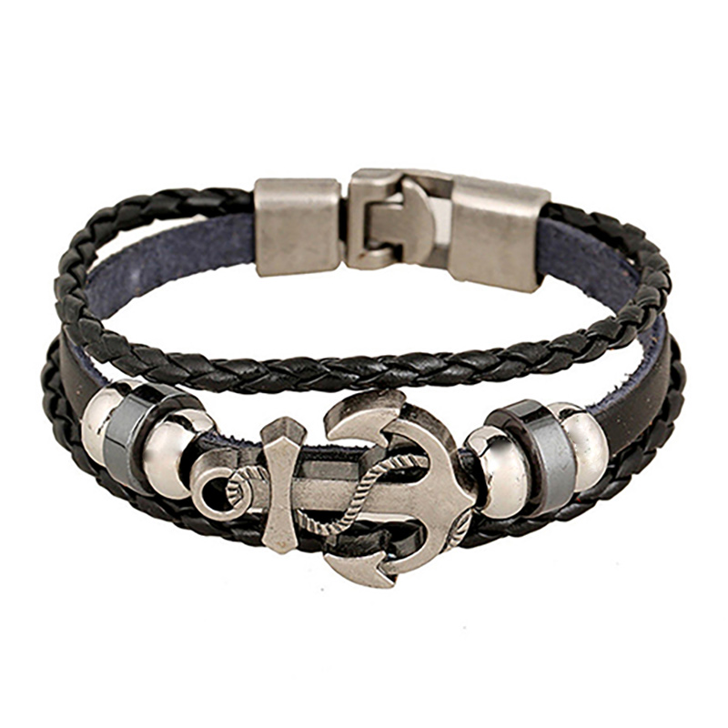 Stylisches Armband mit Anker Applikation